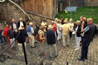 Gruppe beim Rundgang